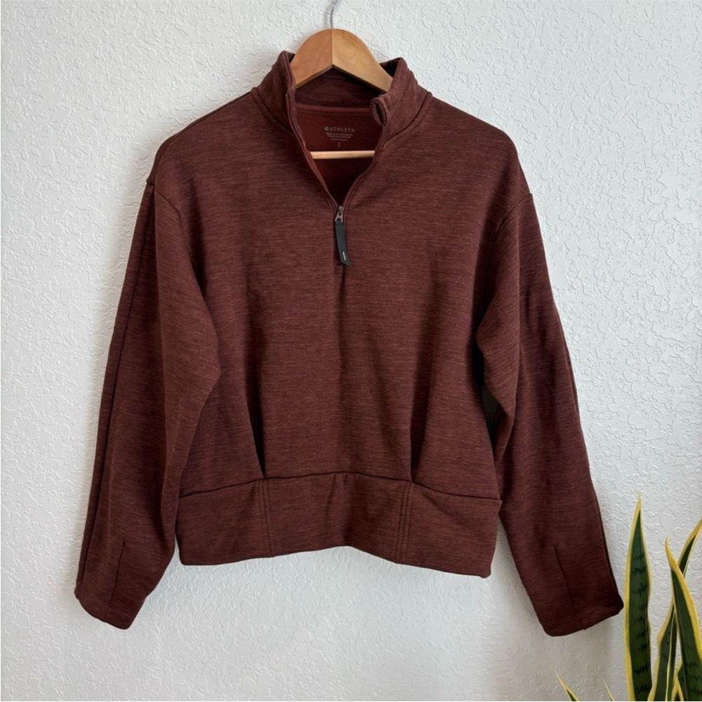 ATHLETA Altitude Polartec Quarter Zip Pullover‎ S - Picture 5 of 8